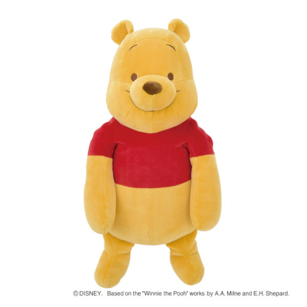 リラワーク 背中ツボ押しクッション 抱き枕 ディズニー クッション ぬいぐるみ 姿勢 リラックス オフィス パソコン りぶはあと プレゼント ギフト プーさん 80112-42