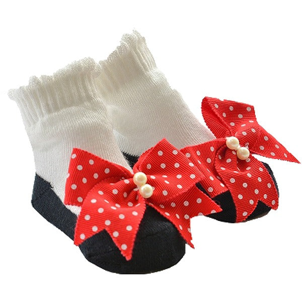 プレゼントソックス リンダステップ ブラック 6333 DEIGO 赤ちゃん ベビーソックス 新生児 ベビー 誕生日 御祝 出産祝い ギフト プレゼント