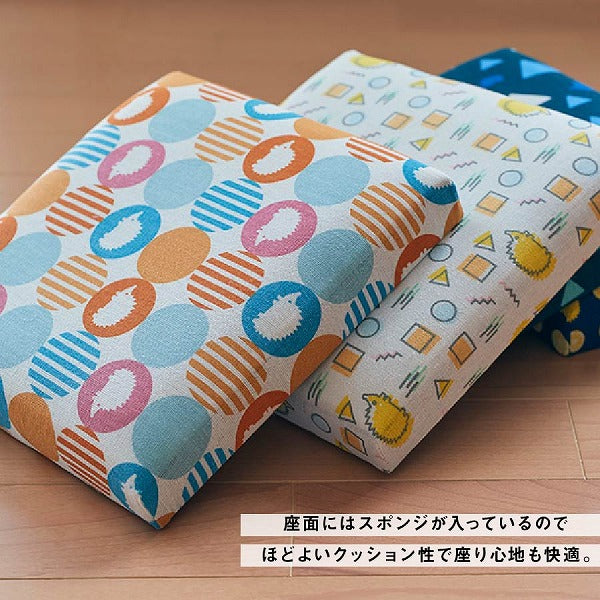 SCANDINAVIAN FOREST 座ってしまえて畳める便利ボックス ドットストライプ EF-SR39DS アンファンス 北欧 ハリネズミ スカンジナビアフォレスト かわいい おしゃれ プレゼント ギフト