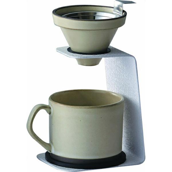 ブリューコーヒー 一人用ドリッパーセット ホワイト 52296 maebata