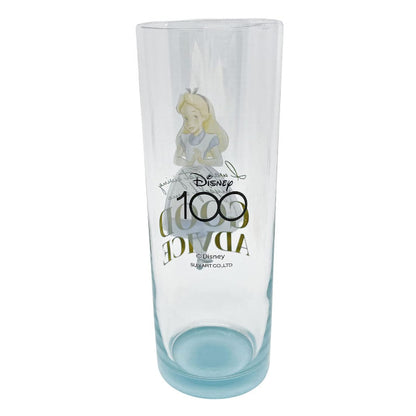 ディズニー 100周年 メッセージグラス アリス SAN4188-5 サンアート コップ カップ かわいい 大人可愛い Disney 100 sunart プレゼント ギフト