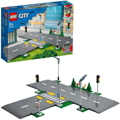 レゴ シティ つながる！ロードプレート 交差点 60304 LEGO ブロック おもちゃ プレゼント ギフト