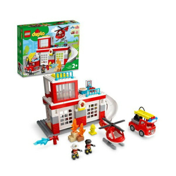 レゴ デュプロ デュプロのまち しょうぼうしょとヘリコプター 10970 LEGO プレゼント ギフト おもちゃ ブロック