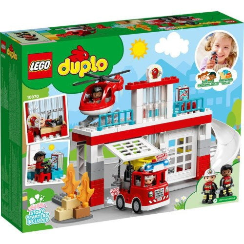 レゴ デュプロ デュプロのまち しょうぼうしょとヘリコプター 10970 LEGO プレゼント ギフト おもちゃ ブロック