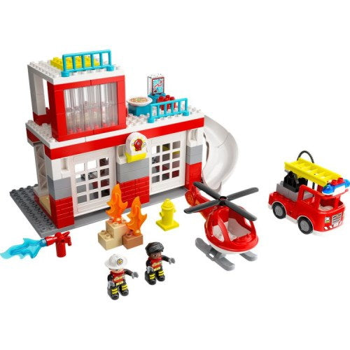 レゴ デュプロ デュプロのまち しょうぼうしょとヘリコプター 10970 LEGO プレゼント ギフト おもちゃ ブロック