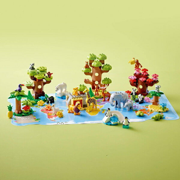 レゴ デュプロ デュプロのまち 世界のどうぶつ 10975 LEGO プレゼント ギフト おもちゃ ブロック