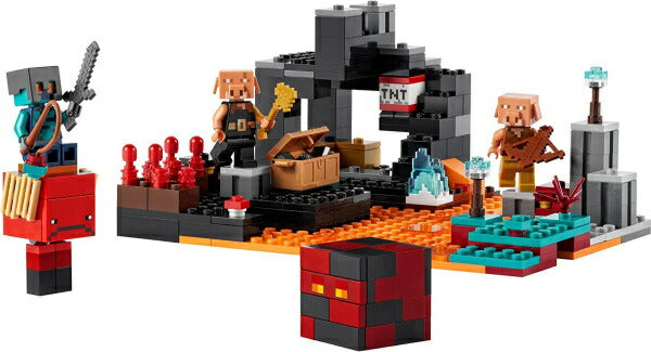 レゴ マインクラフト ネザーの砦 21185 LEGO プレゼント ギフト おもちゃ ブロック