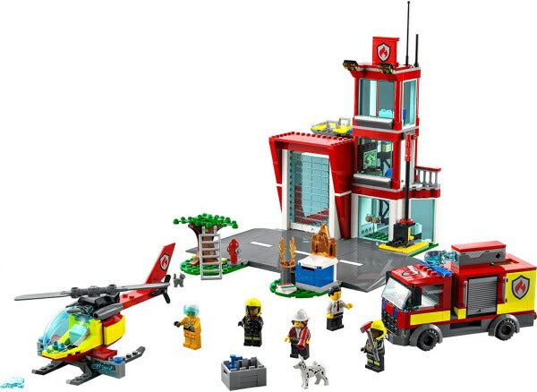 レゴ シティ 消防署 60320 LEGO プレゼント ギフト おもちゃ ブロック