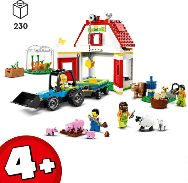 レゴ シティ 楽しい農場のどうぶつたち 60346 LEGO プレゼント ギフト おもちゃ ブロック