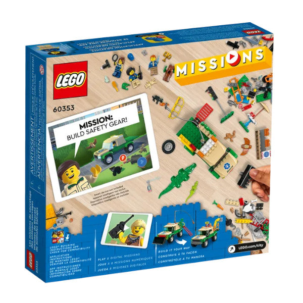 レゴ シティ 野生動物レスキュー ミッション 60353 LEGO プレゼント ギフト おもちゃ ブロック