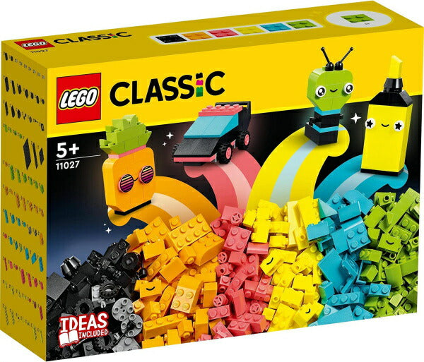 レゴ クラシック アイデアパーツ ネオンカラー 11027 LEGO おもちゃ プレゼント ギフト