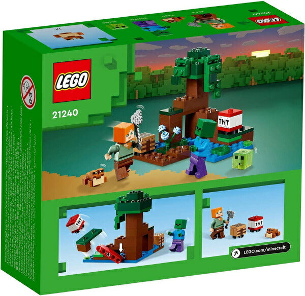 レゴ マインクラフト 沼地の冒険 21240 LEGO プレゼント ギフト おもちゃ ブロック
