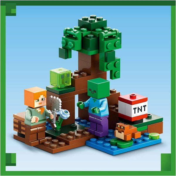 レゴ マインクラフト 沼地の冒険 21240 LEGO プレゼント ギフト おもちゃ ブロック