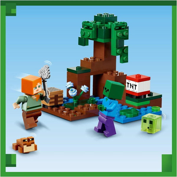レゴ マインクラフト 沼地の冒険 21240 LEGO プレゼント ギフト おもちゃ ブロック
