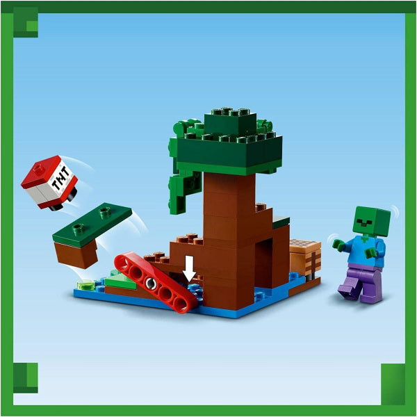 レゴ マインクラフト 沼地の冒険 21240 LEGO プレゼント ギフト おもちゃ ブロック