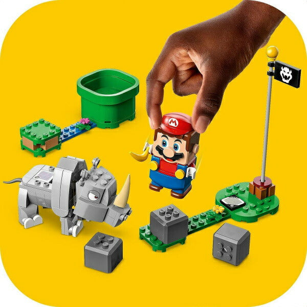レゴ スーパーマリオ 走れ!サイのランビ 71420 LEGO ブロック おもちゃ プレゼント ギフト