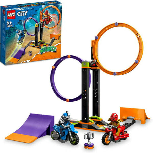レゴ シティ スタントチャレンジ 回転輪くぐり 60360 LEGO おもちゃ プレゼント ギフト
