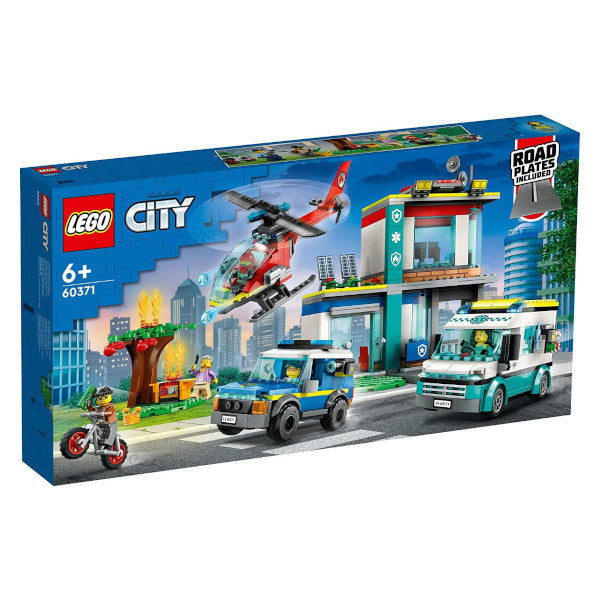 レゴ シティ 緊急出動本部 60371 LEGO プレゼント ギフト おもちゃ ブロック