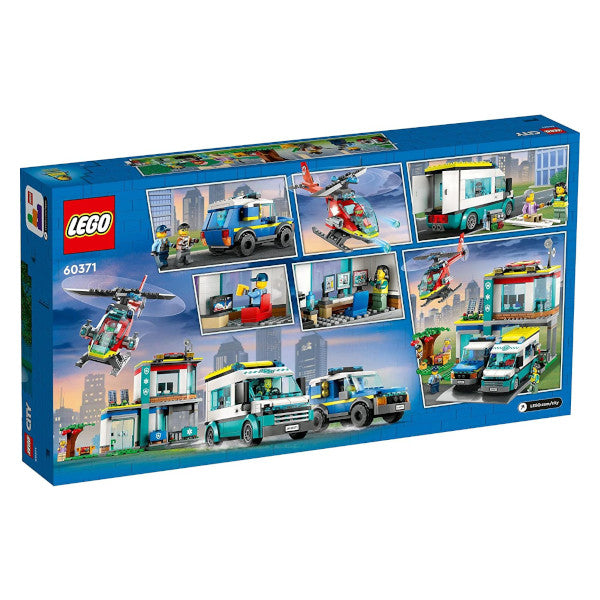 レゴ シティ 緊急出動本部 60371 LEGO プレゼント ギフト おもちゃ ブロック