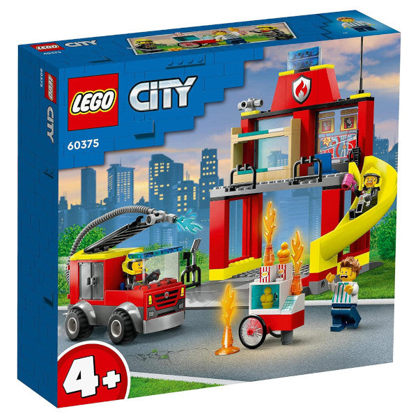 レゴ シティ 消防署と消防車 60375 LEGO プレゼント ギフト おもちゃ ブロック