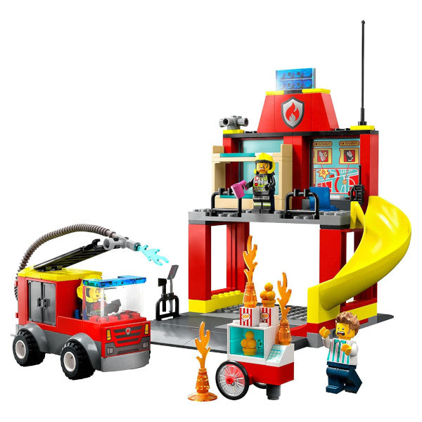 レゴ シティ 消防署と消防車 60375 LEGO プレゼント ギフト おもちゃ ブロック