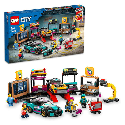 レゴ シティ カスタムカーショップ 60389 LEGO プレゼント ギフト おもちゃ ブロック