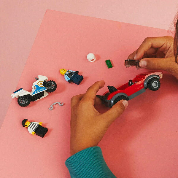 レゴ シティ ポリスバイクチェイス 60392 LEGO プレゼント ギフト おもちゃ ブロック