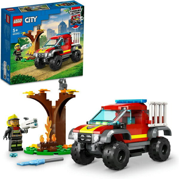 レゴ シティ オフロード消防車 60393 LEGO プレゼント ギフト おもちゃ