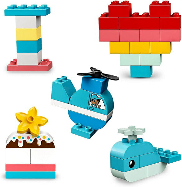 レゴ デュプロ デュプロのいろいろアイデアボックス ハート 10909 LEGO プレゼント ギフト おもちゃ ブロック