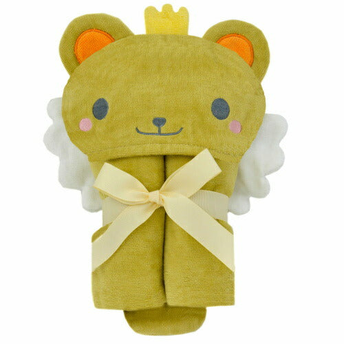 DeaR AngeL フードバスタオル ベア 5901 化粧箱なし DEIGO プレゼントギフト 赤ちゃん用 バスローブ 新生児 ベビー服 おしゃれ かわいい おくるみ 着ぐるみ 出産祝い