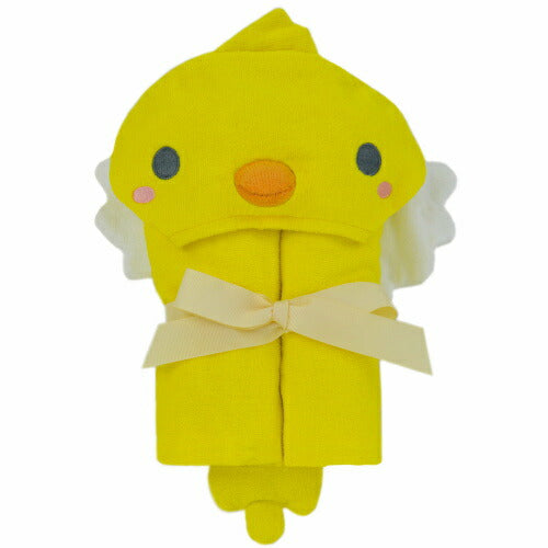 DeaR AngeL フードバスタオル ダック 5902 DEIGO 化粧箱なし プレゼントギフト 赤ちゃん用 バスローブ ぬいぐるみ 新生児 ベビー おしゃれ かわいい おくるみ 着ぐるみ 出産祝い