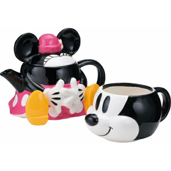ミニーマウス ティーフォーワン ポット&マグ SAN1937 サンアート