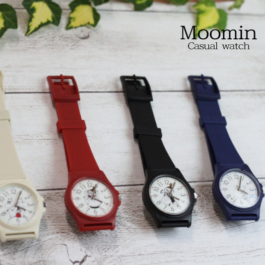ネコポス送料無料 ムーミン 腕時計 カジュアルウォッチ MOC001 フィールドワーク