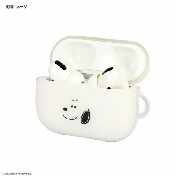 ピーナッツ AirPods Pro対応ソフトケース スヌーピー ジョー・クール SNG-649B グルマンディーズ 充電 AirPods3 AirPodsPro ソフト カバー エアーポッズ プロ Air PodsPRO 保護ケース オシャレ かわいい キャラクター かわいい