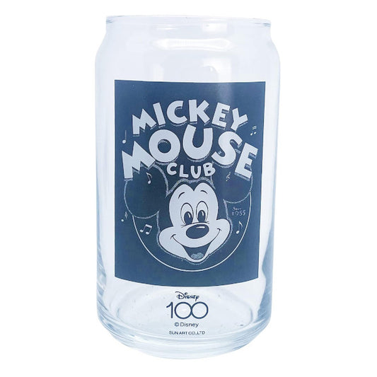 ディズニー 100周年 缶型グラス ミッキークラブ SAN4184 サンアート コップ カップ かわいい 大人可愛い Disney 100 sunart プレゼント ギフト