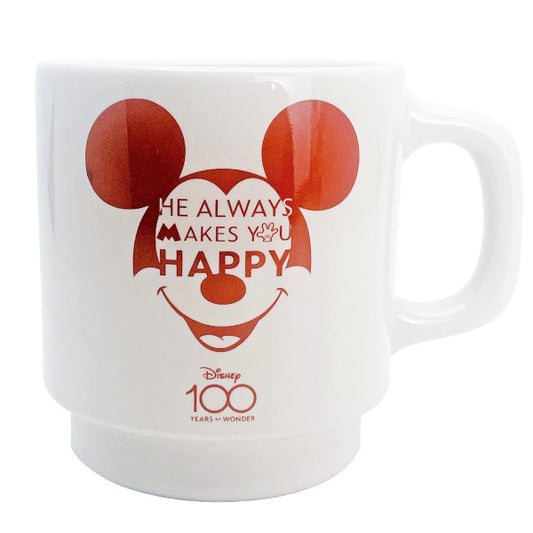 ディズニー 100周年 スタッキングマグ ミッキー SAN4190-1 サンアート コップ カップ コーヒー かわいい 大人可愛い Disney 100 sunart プレゼント ギフト