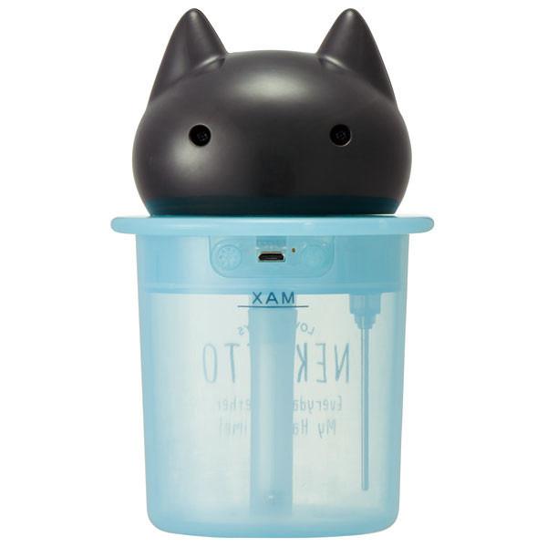 スケーター 卓上ダイカットミスト加湿器 ねこっと TST1D 乾燥 ケア