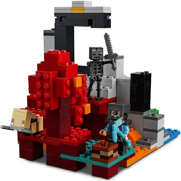 レゴ マインクラフト 荒廃したポータル 21172 LEGO ブロック おもちゃ