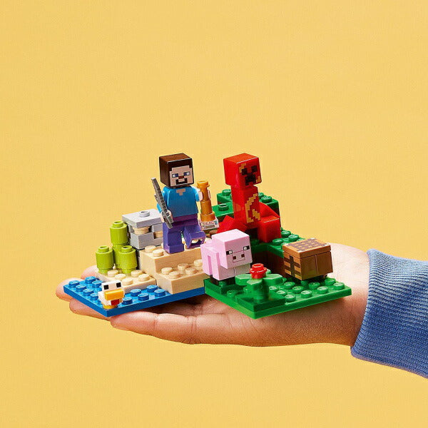 レゴ マインクラフト クリーパーとの対決 21177 LEGO プレゼント ギフト おもちゃ ブロック