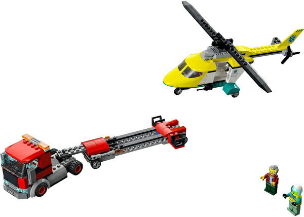 レゴ シティ レスキューヘリコプター輸送トラック 60343 LEGO プレゼント ギフト おもちゃ ブロック