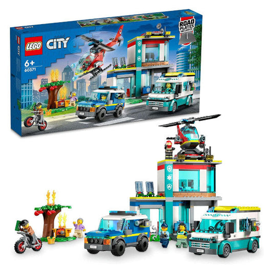 レゴ シティ 緊急出動本部 60371 LEGO プレゼント ギフト おもちゃ ブロック
