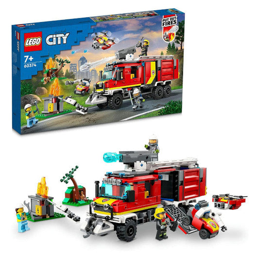 レゴ シティ 消防指令トラック 60374 LEGO プレゼント ギフト おもちゃ ブロック