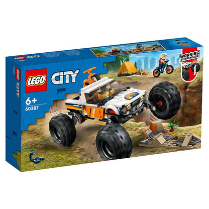 レゴ シティ 4WDオフロード・アドベンチャー 60387 LEGO プレゼント ギフト おもちゃ ブロック