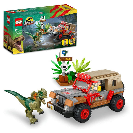 レゴ ジュラシックワールド ディロフォサウルスの襲撃 76958 LEGO プレゼント ギフト おもちゃ ブロック