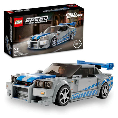 レゴ スピードチャンピオン ワイルド・スピード 日産スカイラインGT-R (R34) 76917 LEGO プレゼント ギフト おもちゃ ブロック