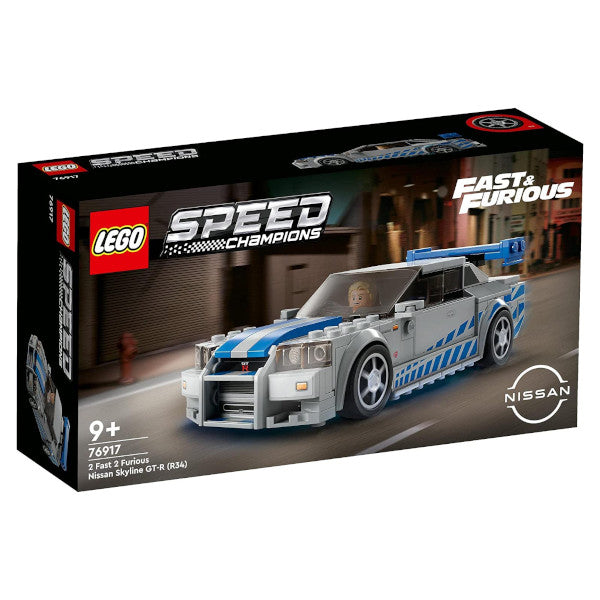 レゴ スピードチャンピオン ワイルド・スピード 日産スカイラインGT-R (R34) 76917 LEGO プレゼント ギフト おもちゃ ブロック