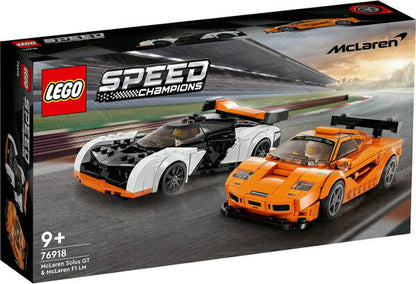 レゴ スピードチャンピオン マクラーレン Solus GT & マクラーレン F1 LM 76918 LEGO おもちゃ プレゼント ギフト