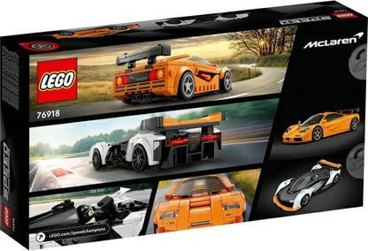 レゴ スピードチャンピオン マクラーレン Solus GT & マクラーレン F1 LM 76918 LEGO おもちゃ プレゼント ギフト